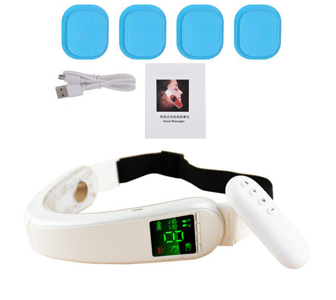 Infrared LED Light Photon Therapy V-Shape Slimming Face Massager