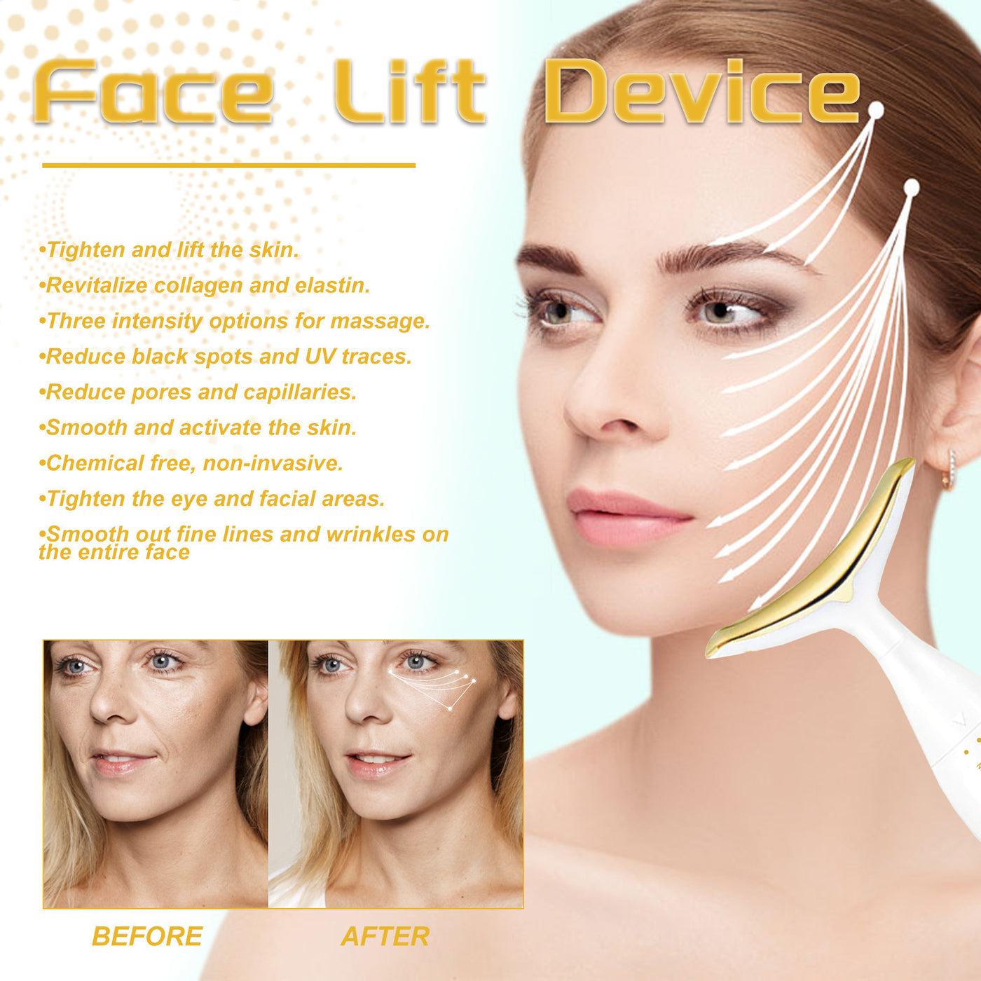 Face Lifting Instrument – Fishtail Wrinkle Tightener