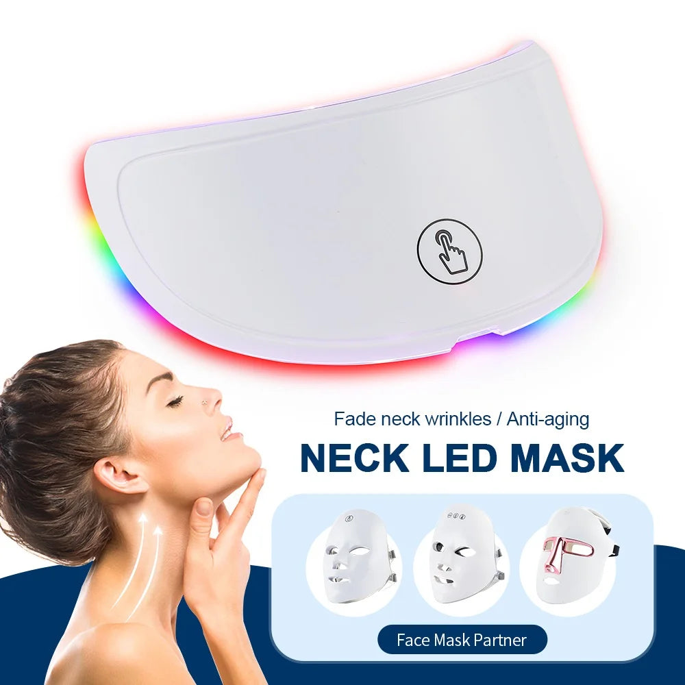 LED neck rejuvenation mask