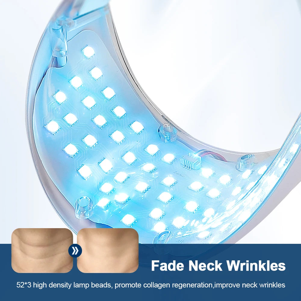 LED neck rejuvenation mask